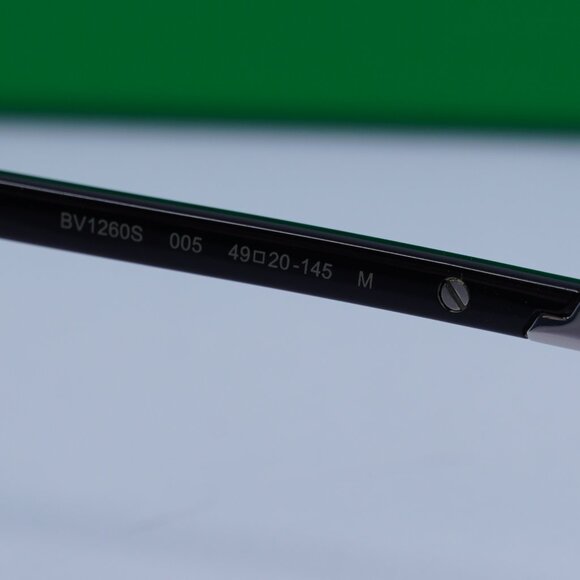 Bottega Veneta BV1260S 005 Round Sunglasses - Black/Grey - Picture 7 of 10